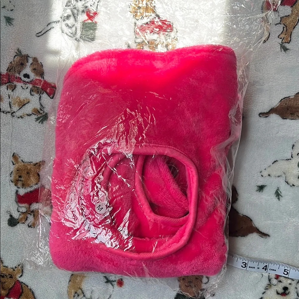Pink Fuzzy Pet Hammock M